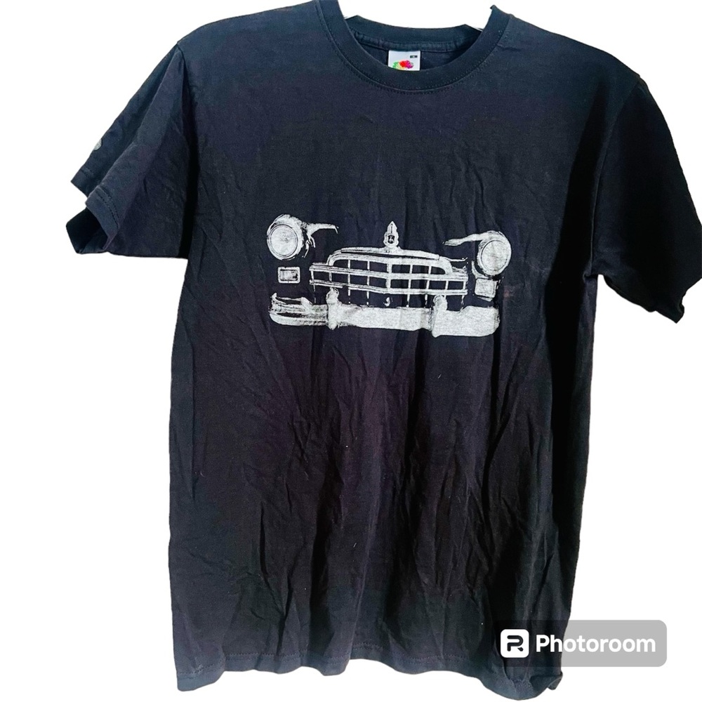 Car T-shirt Soviet Era vintage Car T shirt Men’s S Unisex MOSCOW MOCKBA Latvia